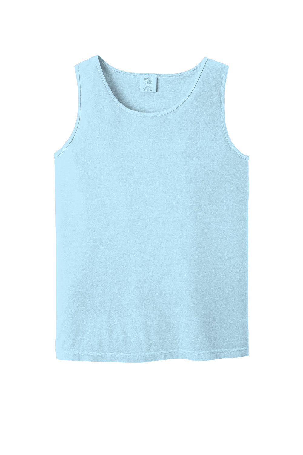 Comfort Colors 9360/C9360 Mens Tank Top Chambray Blue Flat Front