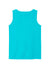 Comfort Colors 9360/C9360 Mens Tank Top Lagoon Blue Flat Back
