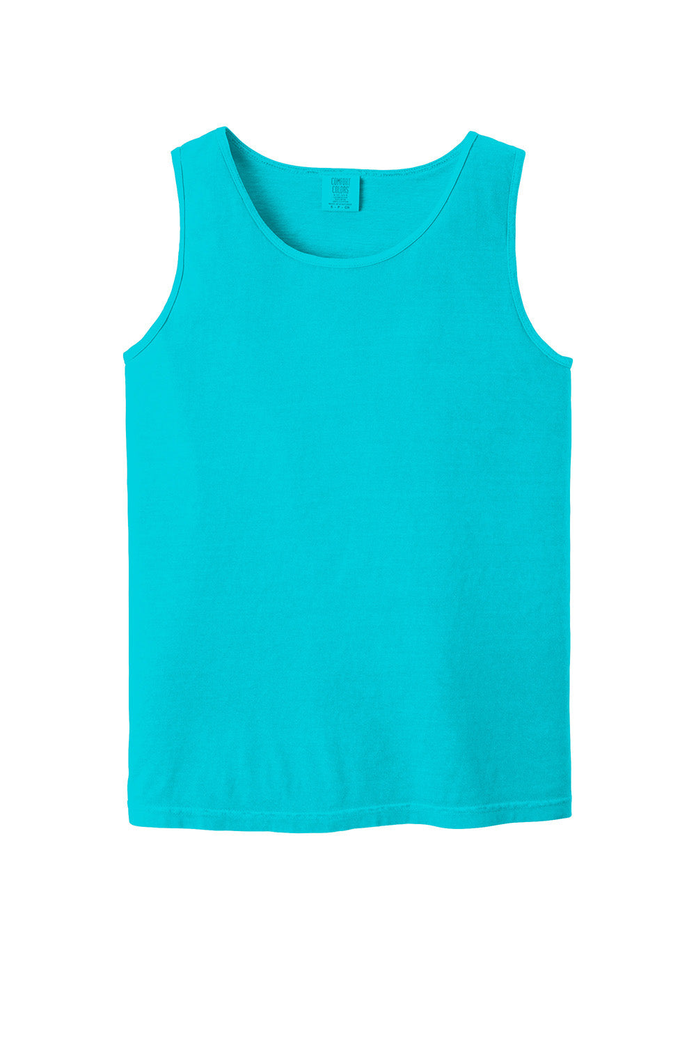 Comfort Colors 9360/C9360 Mens Tank Top Lagoon Blue Flat Front