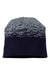 Cap America Hats RKS9 Unisex USA Made Static Beanie True Navy Blue/Heather Grey Flat Front