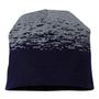 Cap America Hats Unisex USA Made Static Beanie - True Navy Blue/Heather Grey - Closeout