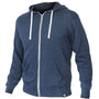 Quikflip Mens 2-in-1 Hero Classic Full Zip Hooded Sweatshirt Hoodie - Pacific Navy Blue - NEW