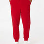Independent Trading Co. Mens Fleece Sweatpants w/ Pockets - Red - NEW