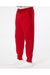 Independent Trading Co. IND20PNT Mens Fleece Sweatpants w/ Pockets Red Model Side