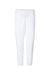 Independent Trading Co. IND20PNT Mens Fleece Sweatpants w/ Pockets White Flat Front