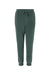 Independent Trading Co. PRM50PTPD Mens Pigment Dyed Fleece Sweatpants w/ Pockets Alpine Green Flat Front