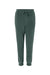 Independent Trading Company PRM50PTPD Mens Pigment Dyed Fleece Sweatpants w/ Pockets Alpine Green Flat Front