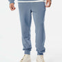 Independent Trading Co. Mens Pigment Dyed Fleece Sweatpants w/ Pockets - Slate Blue - NEW