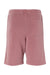 Independent Trading Co. PRM50STPD Mens Pigment Dyed Fleece Shorts w/ Pockets Maroon Flat Back