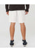 Independent Trading Co. PRM50STPD Mens Pigment Dyed Fleece Shorts w/ Pockets Prepared For Dye Model Back