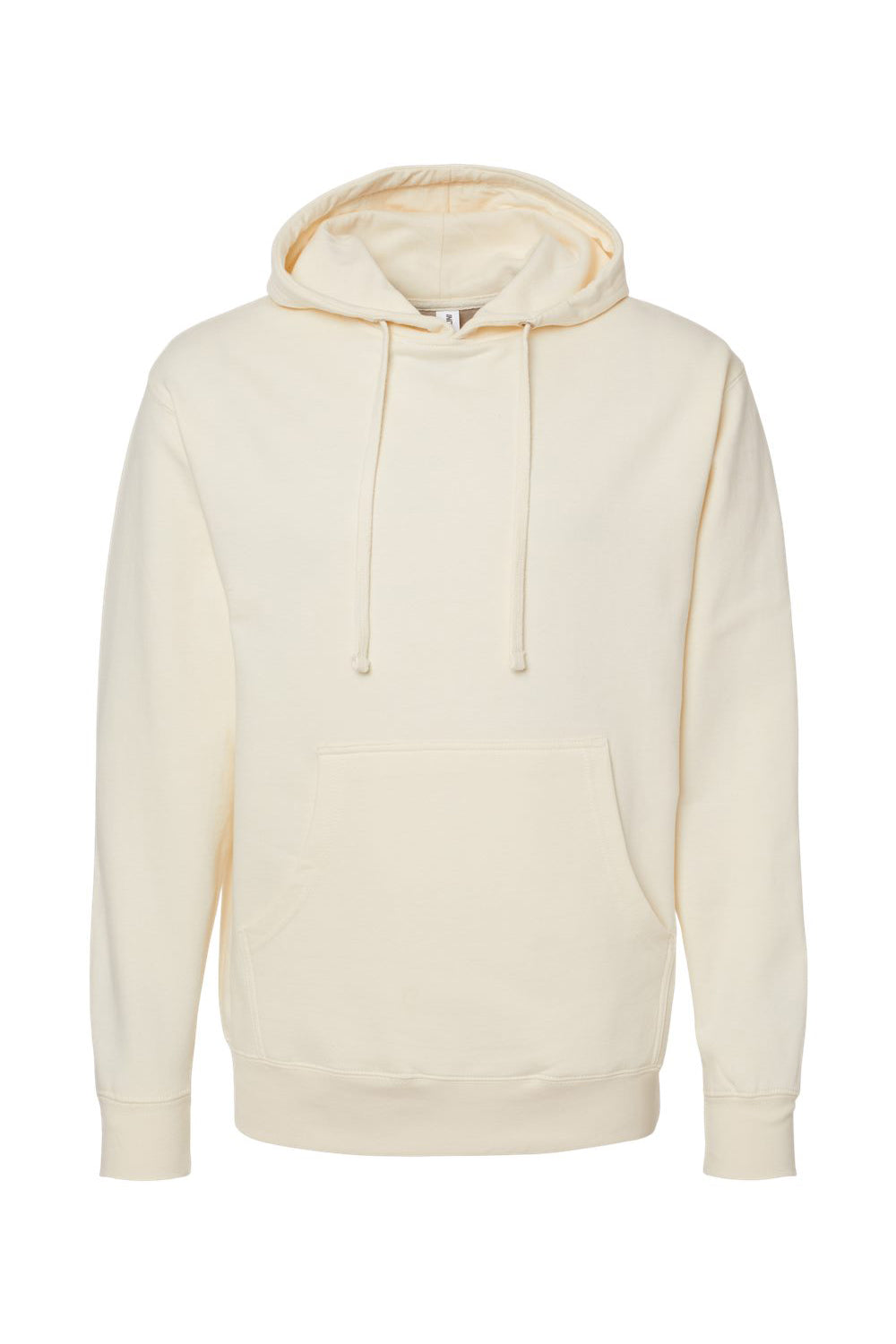 Independent Trading Co. SS4500 Mens Hooded Sweatshirt Hoodie Bone Flat Front