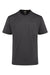 Dickies WS50-D Mens Traditional Short Sleeve Crewneck T-Shirt w/ Pocket Charcoal Grey Flat Front