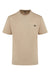 Dickies WS50-D Mens Traditional Short Sleeve Crewneck T-Shirt w/ Pocket Desert Sand Flat Front
