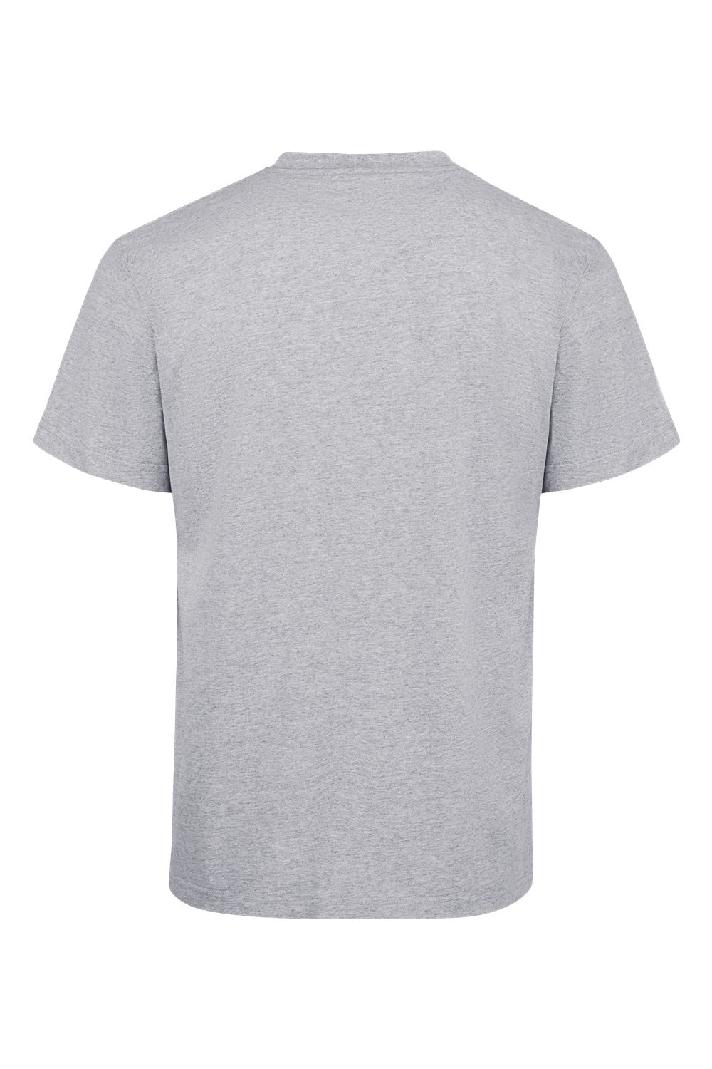 Dickies WS50-D Mens Traditional Short Sleeve Crewneck T-Shirt w/ Pocket Heather Grey Flat Back