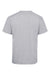 Dickies WS50-D Mens Traditional Short Sleeve Crewneck T-Shirt w/ Pocket Heather Grey Flat Back