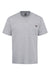 Dickies WS50-D Mens Traditional Short Sleeve Crewneck T-Shirt w/ Pocket Heather Grey Flat Front
