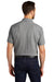 Port Authority K420/TLK420 Mens Shrink Resistant Short Sleeve Polo Shirt Oxford Grey Model Back