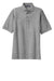 Port Authority K420/TLK420 Mens Shrink Resistant Short Sleeve Polo Shirt Oxford Grey Flat Front