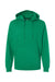 Independent Trading Company SS4500 Mens Hooded Sweatshirt Hoodie w/ Pouch Pocket Kelly Green Flat Front
