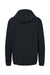 Adidas A432 Mens Fleece Hooded Sweatshirt Hoodie Black Flat Back