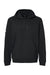 Adidas A432 Mens Fleece Hooded Sweatshirt Hoodie Black Flat Front