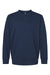 Adidas A434 Mens Fleece Crewneck Sweatshirt Collegiate Navy Blue Flat Front