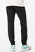 Adidas A436 Mens Fleece Jogger Sweatpants w/ Pockets Black Model Back