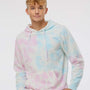 Independent Trading Co. Mens Tie-Dye Hooded Sweatshirt Hoodie - Cotton Candy - NEW