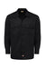 Dickies 5574 Mens Moisture Wicking Long Sleeve Button Down Work Shirt w/ Double Pockets Black Flat Front
