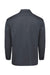Dickies 5574 Mens Moisture Wicking Long Sleeve Button Down Work Shirt w/ Double Pockets Charcoal Grey Flat Back
