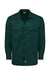 Dickies 5574 Mens Moisture Wicking Long Sleeve Button Down Work Shirt w/ Double Pockets Hunter Green Flat Front