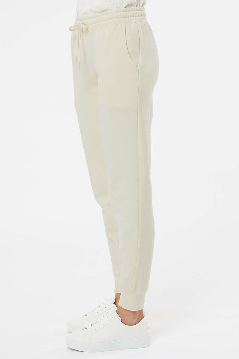 Independent Trading Company PRM20PNT Womens California Wave Wash Sweatpants w/ Pockets Bone Model Side