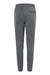 Adidas A436 Mens Fleece Jogger Sweatpants w/ Pockets Heather Dark Grey Flat Back