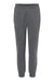 Adidas A436 Mens Fleece Jogger Sweatpants w/ Pockets Heather Dark Grey Flat Front