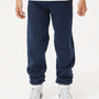 Russell Athletic Youth Dri Power Moisture Wicking Jogger Sweatpants w/ Pockets - Navy Blue - NEW