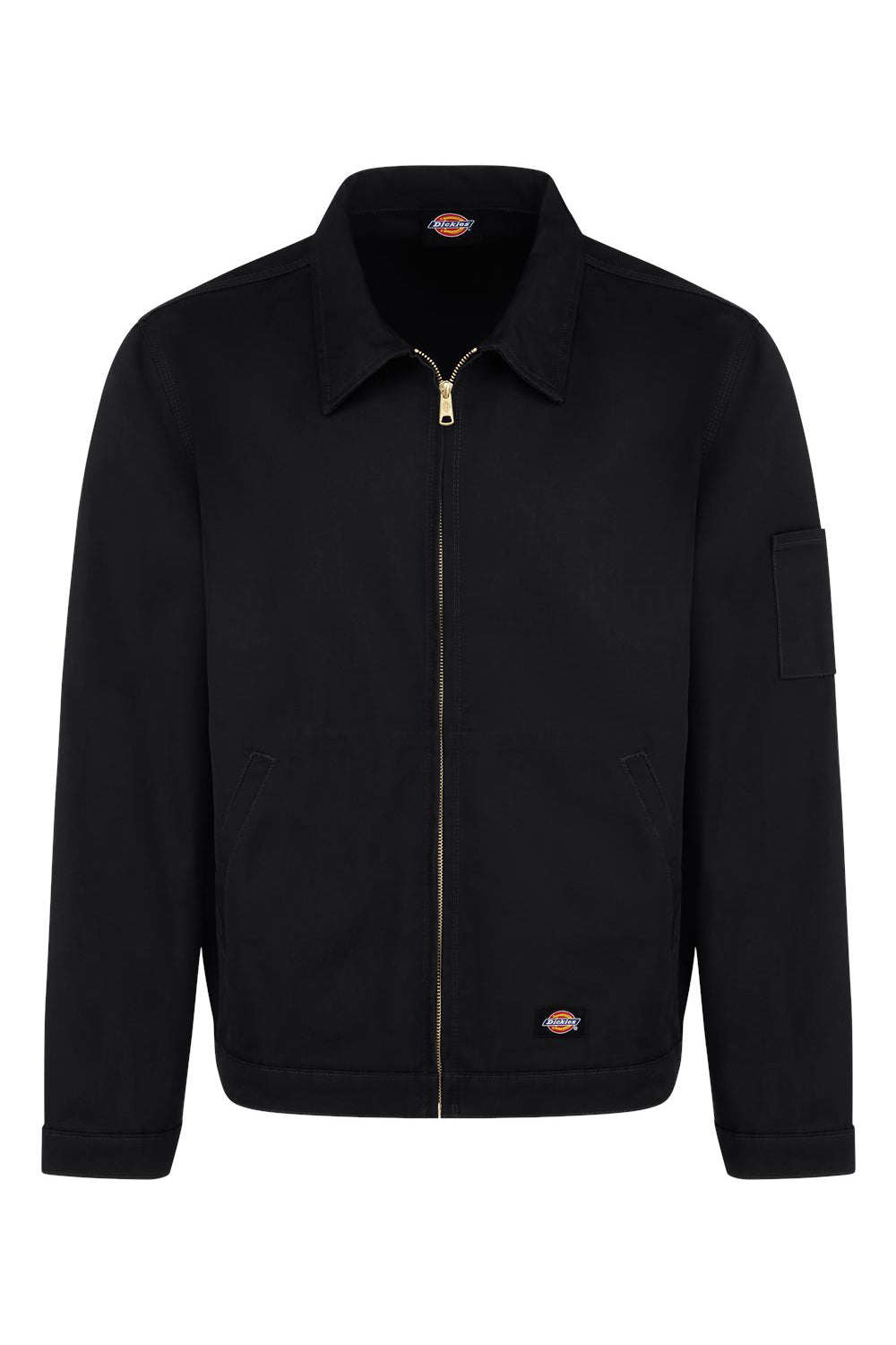 Dickies JT78 Mens Black Unlined Industrial Stain Resistant