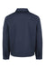 Dickies JT78 Mens Unlined Industrial Stain Resistant Eisenhower Full Zip Jacket Dark Navy Blue Flat Back