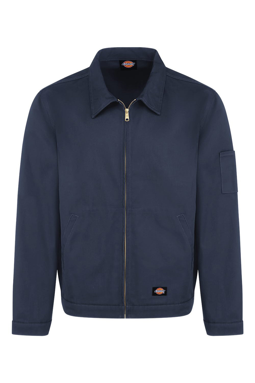 Dickies JT78 Mens Dark Navy Blue Unlined Industrial Stain