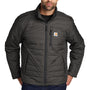 Carhartt Mens Gilliam Wind & Water Resistant Full Zip Jacket - Shadow Grey