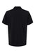 Adidas A514 Mens Ultimate Short Sleeve Polo Shirt Black Flat Back