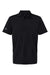 Adidas A514 Mens Ultimate Short Sleeve Polo Shirt Black Flat Front