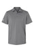 Adidas A514 Mens Ultimate Short Sleeve Polo Shirt Grey Flat Front
