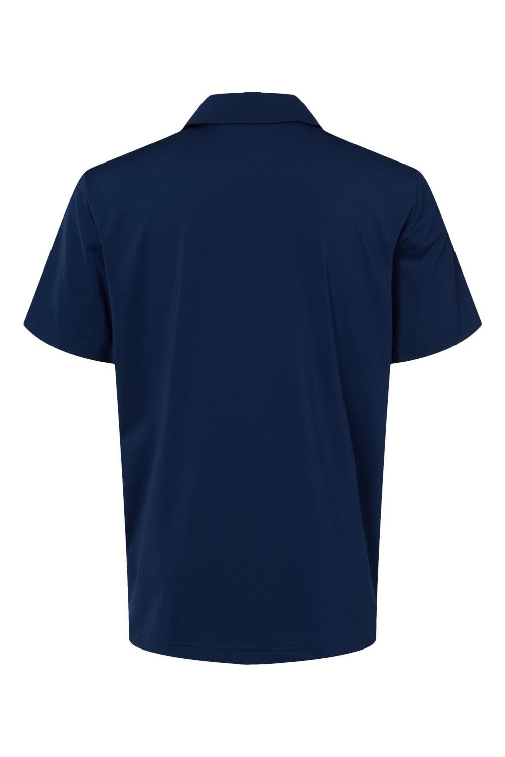 Adidas A514 Mens Ultimate Short Sleeve Polo Shirt Team Navy Blue Flat Back