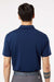 Adidas A514 Mens Ultimate Short Sleeve Polo Shirt Team Navy Blue Model Back