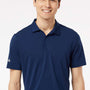 Adidas Mens Ultimate Moisture Wicking Short Sleeve Polo Shirt - Team Navy Blue - NEW