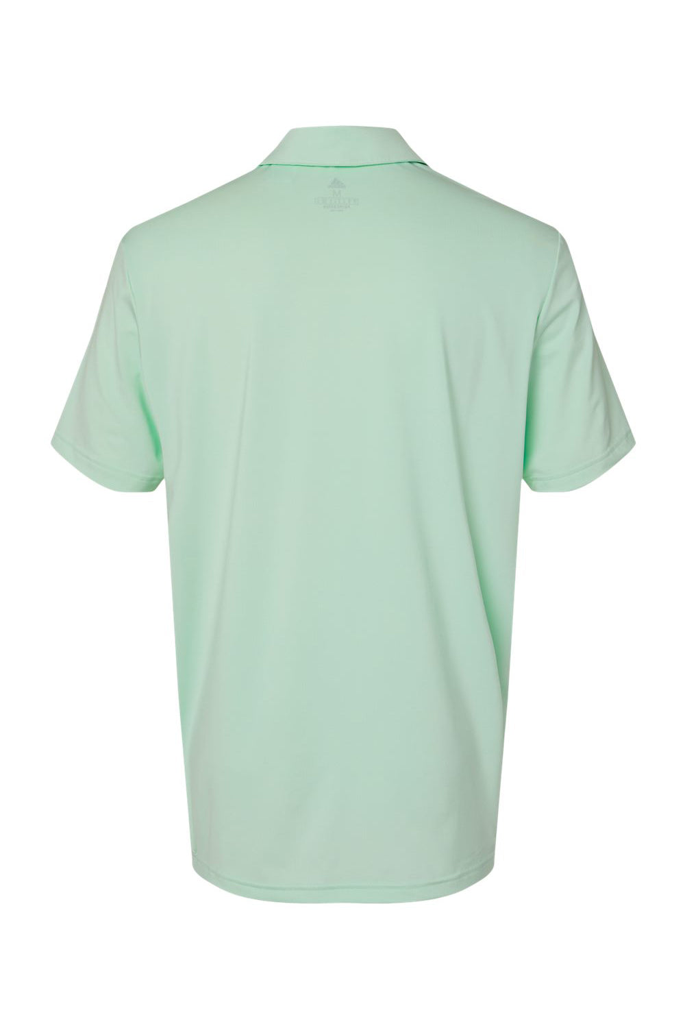 Adidas A514 Mens Ultimate Short Sleeve Polo Shirt Clear Mint Flat Back