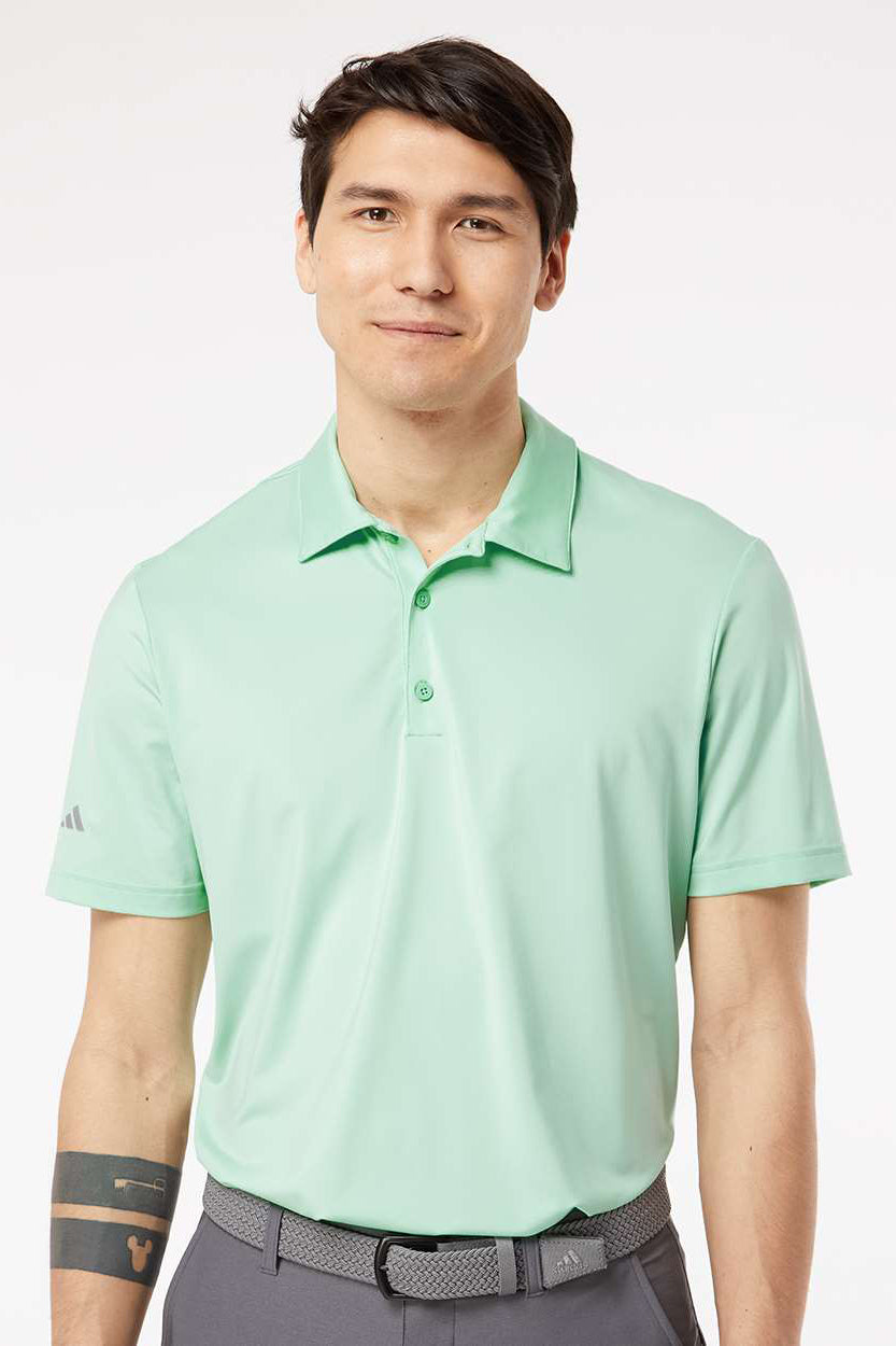 Adidas Ultimate Solid Polo - Clear Mint (M) Adidas Ultimate Solid Polo - Clear Mint (M)