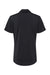 Adidas A515 Womens Ultimate Short Sleeve Polo Shirt Black Flat Back