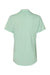 Adidas A515 Womens Ultimate Short Sleeve Polo Shirt Clear Mint Flat Back