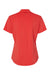 Adidas A515 Womens Ultimate Short Sleeve Polo Shirt Real Coral Flat Back
